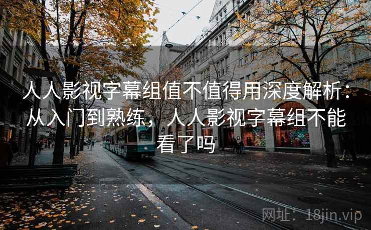 人人影视字幕组值不值得用深度解析：从入门到熟练，人人影视字幕组不能看了吗