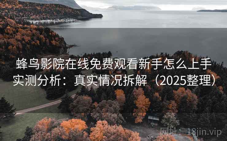 蜂鸟影院在线免费观看新手怎么上手实测分析：真实情况拆解（2025整理）