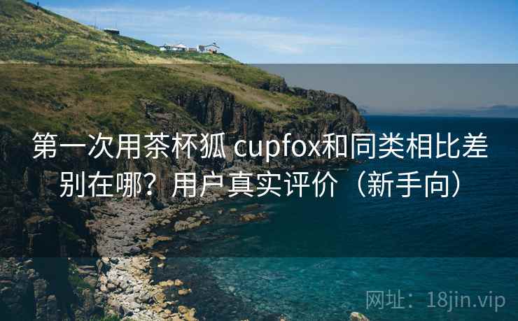 第一次用茶杯狐 cupfox和同类相比差别在哪？用户真实评价（新手向）